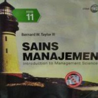 Image of Sains Manajemen:Introduction To Management Science