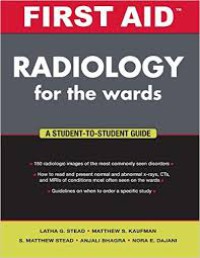 Image of First's Aid : Radiologi For The Wards