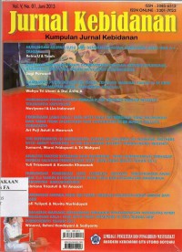 Image of Jurnal Kebidanan Vol.V No.01 Juni 2013