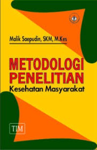 Image of Metodologi Penelitian Kesehatan masyarakat