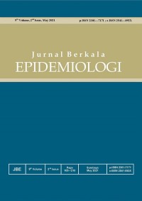 Image of Jurnal Epidemologi : Vol. 9 No. 2 Mei 2021