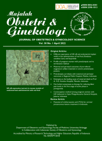 Image of Majalah Obstetri & Ginekologi : Vol. 30 No. 1 April 2022