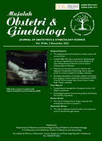 Image of Majalah Obstetri & Ginekologi : Vol. 30 No. 3 Desember 2022