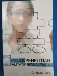 Image of METODE PENELITIAN KUALITATIF MANAJEMEN