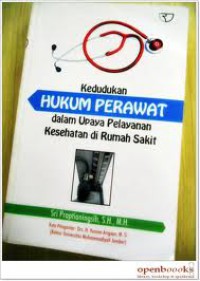 Image of Kedudukan Hukum Perawat Dlm Upaya Pelayn. Di RS